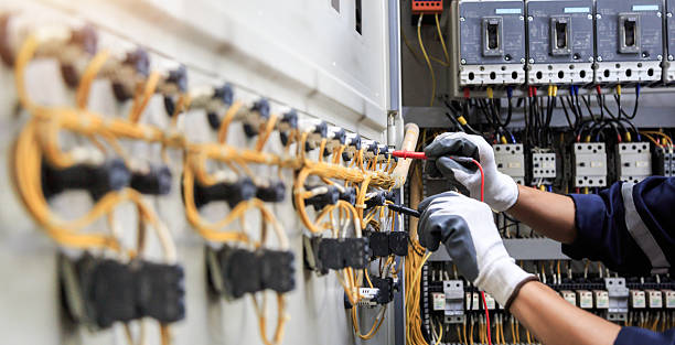 Professional Electrician technician working in Lake Station, IN